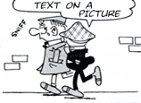 make newspaper comics funny